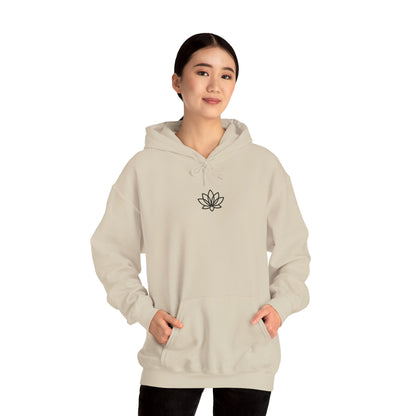 Lotus Sunshine Unisex Hoodie, Cozy Sweatshirt for Relaxation, Nature Lovers Gift, Everyday Comfort, Inspirational Outfit, Gift for Him, Gift for Her, Abstract Crewneck