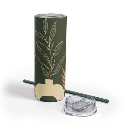 Boho-Inspired Tumbler, Modern Minimalist, Matte, Gift for Her, Mother's Day Gift, Nature Tumbler