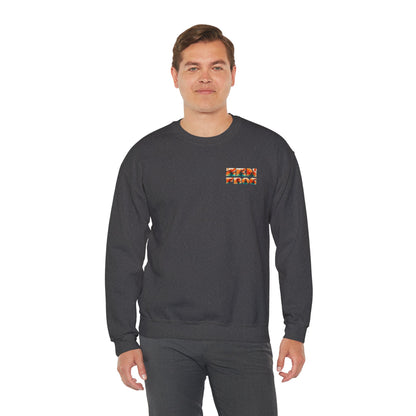 Funky Snake Unisex Crewneck Sweatshirt, Cozy Apparel, Unique Gift, Snake Art, Relaxed Style, Perfect for Casual Outings