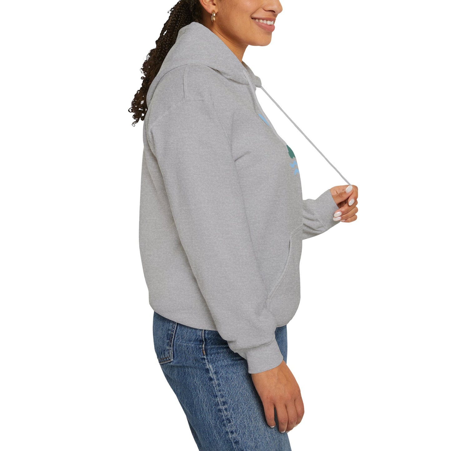 Zen-Inspired Unisex Hooded Sweatshirt, Relaxing Sweatshirt, Comfortable Hoodie, Gift for Meditation Lovers, Cozy Outerwear for All Occasions
