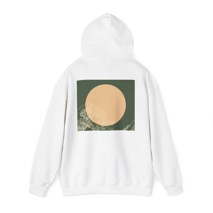 Zen Frog Unisex Hoodie | Relaxed Fashion, Cozy Sweatshirt, Unique Gift, Chill Vibes, Spring and Summer Style
