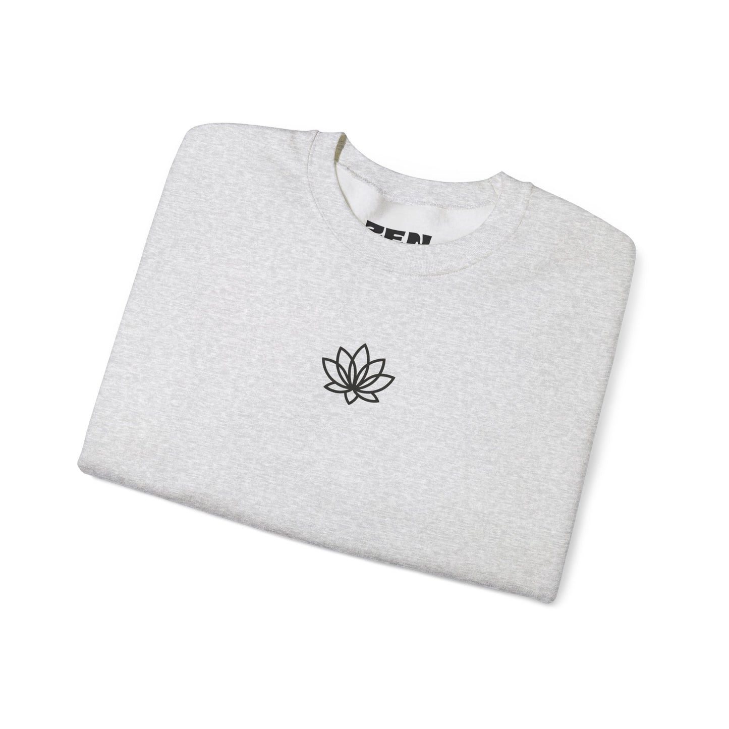 Lotus & Sun Graphic Sweatshirt, Relaxed Fit Crewneck, Perfect Gift for Spring, Cozy Fashion, Unisex Apparel, Gift for Him, Gift for Her, Fall Vibes, Autumn Crewneck