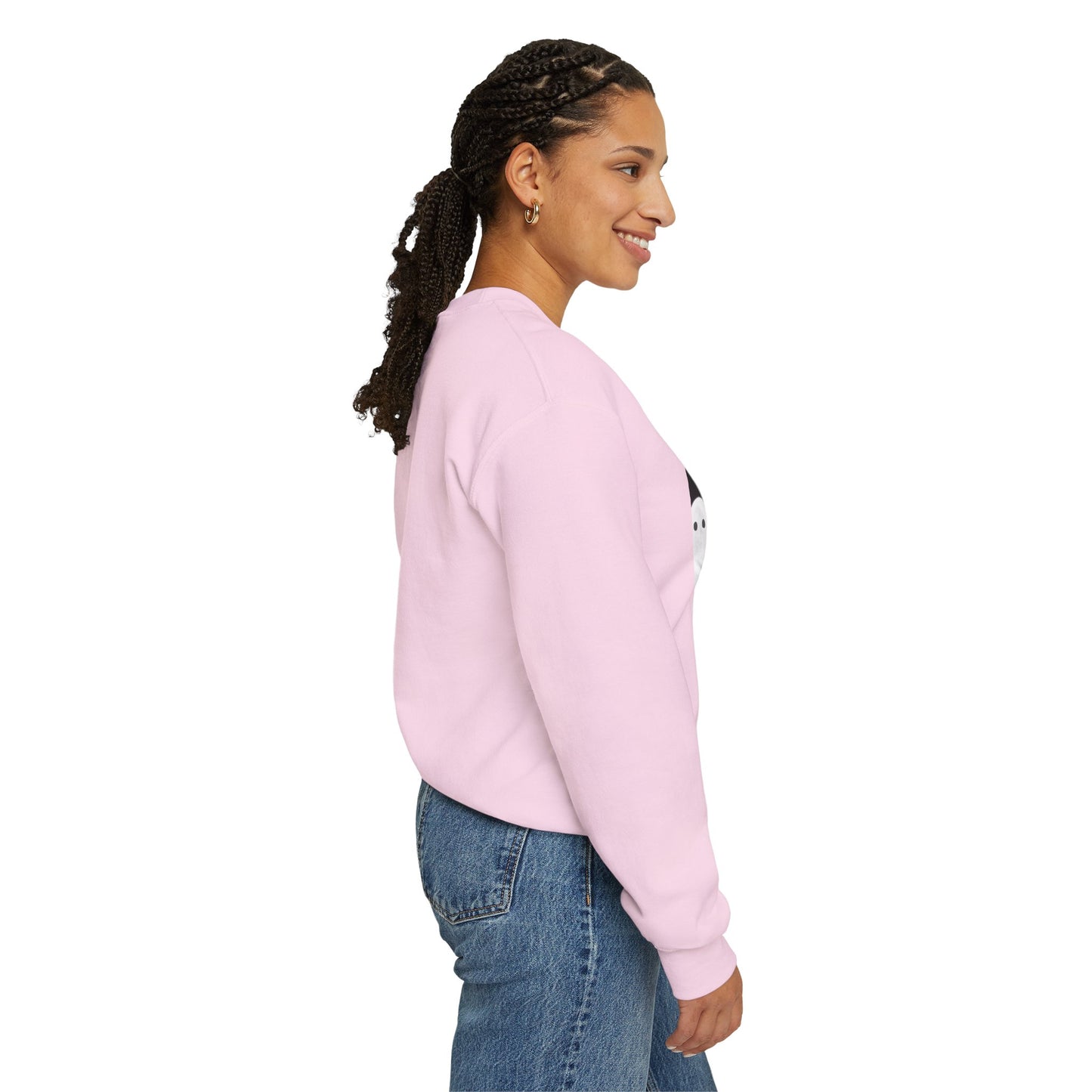 Painted Ghosts Crewneck | Cozy Sweatshirt, Perfect for Halloween, Fall, and Spooky Season