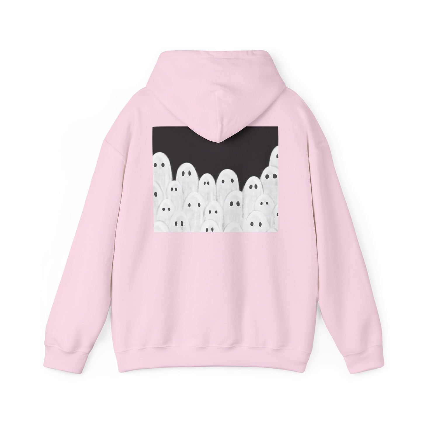 Painted Ghosts Pullover | Halloween Ghost Hoodie, Unisex Boo Sweatshirt, Spooky Gift for Fall, Cozy Halloween Apparel, Ghost Lover Hoodie, Perfect for Spooky Season