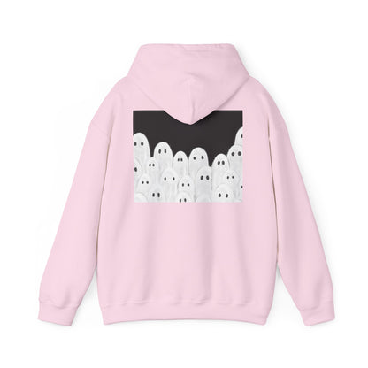 Painted Ghosts Pullover | Halloween Ghost Hoodie, Unisex Boo Sweatshirt, Spooky Gift for Fall, Cozy Halloween Apparel, Ghost Lover Hoodie, Perfect for Spooky Season