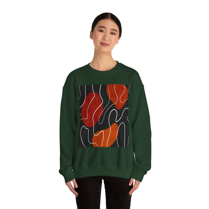 Abstract Modern Crewneck Sweatshirt, Cozy Casual Wear, Gift for Art Lovers, Stylish Layering, Perfect for Fall/Winter, Unique Graphic [...]