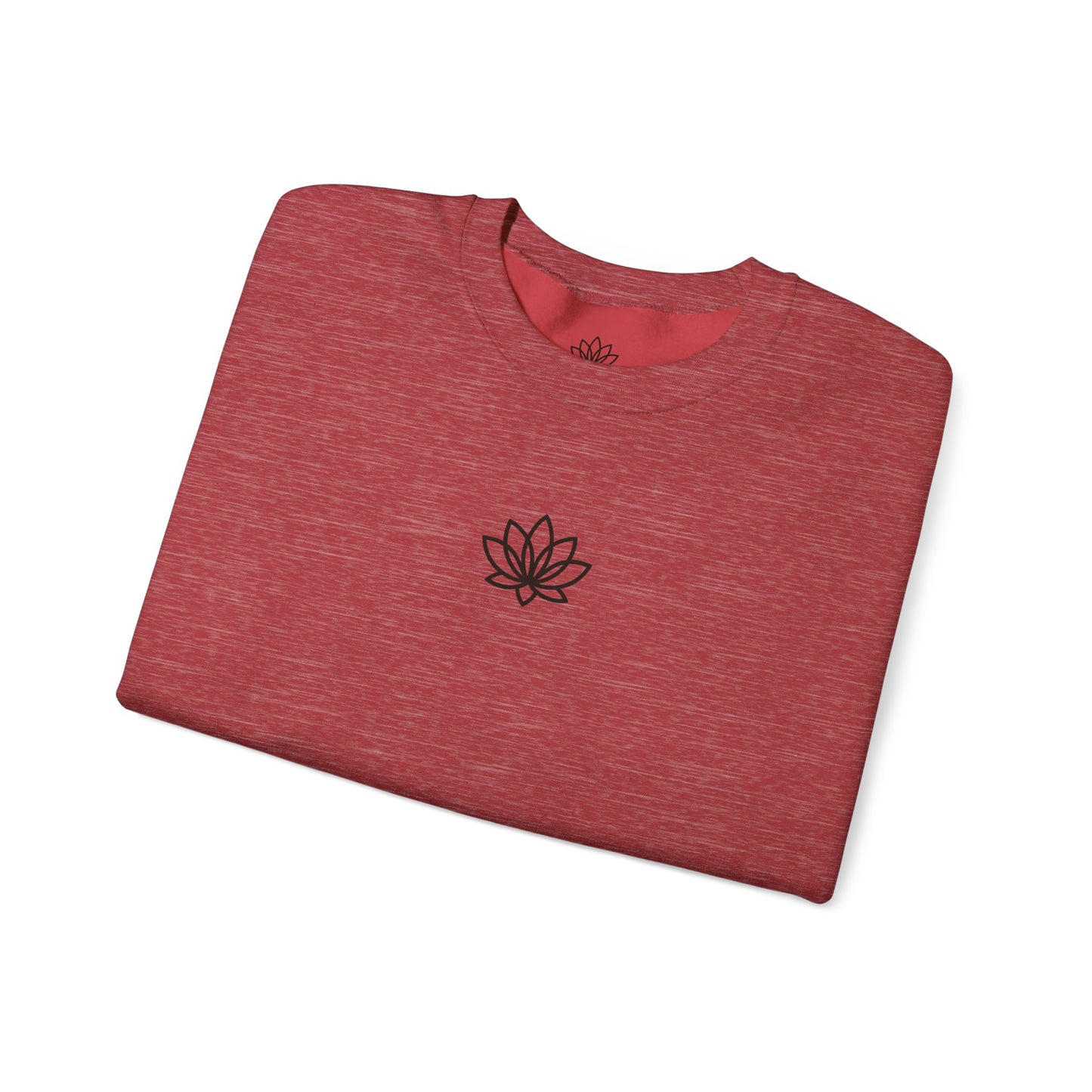 Lotus Flower Unisex Crewneck Sweatshirt, Cozy Sweatshirt, Flower Sweatshirt, Gift for Her, Casual Wear, Spring Fashion