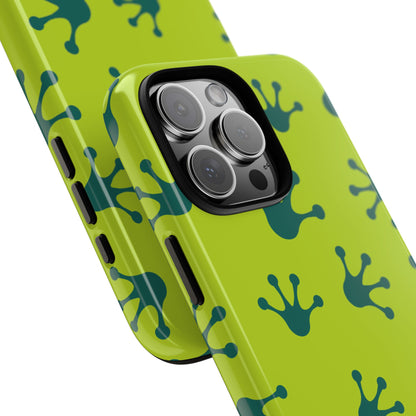 Frog Pattern Phone Case, Fun and Colorful Phone Cover, Durable Phone Protection, Gifts for Nature Lovers, Unique Accessory