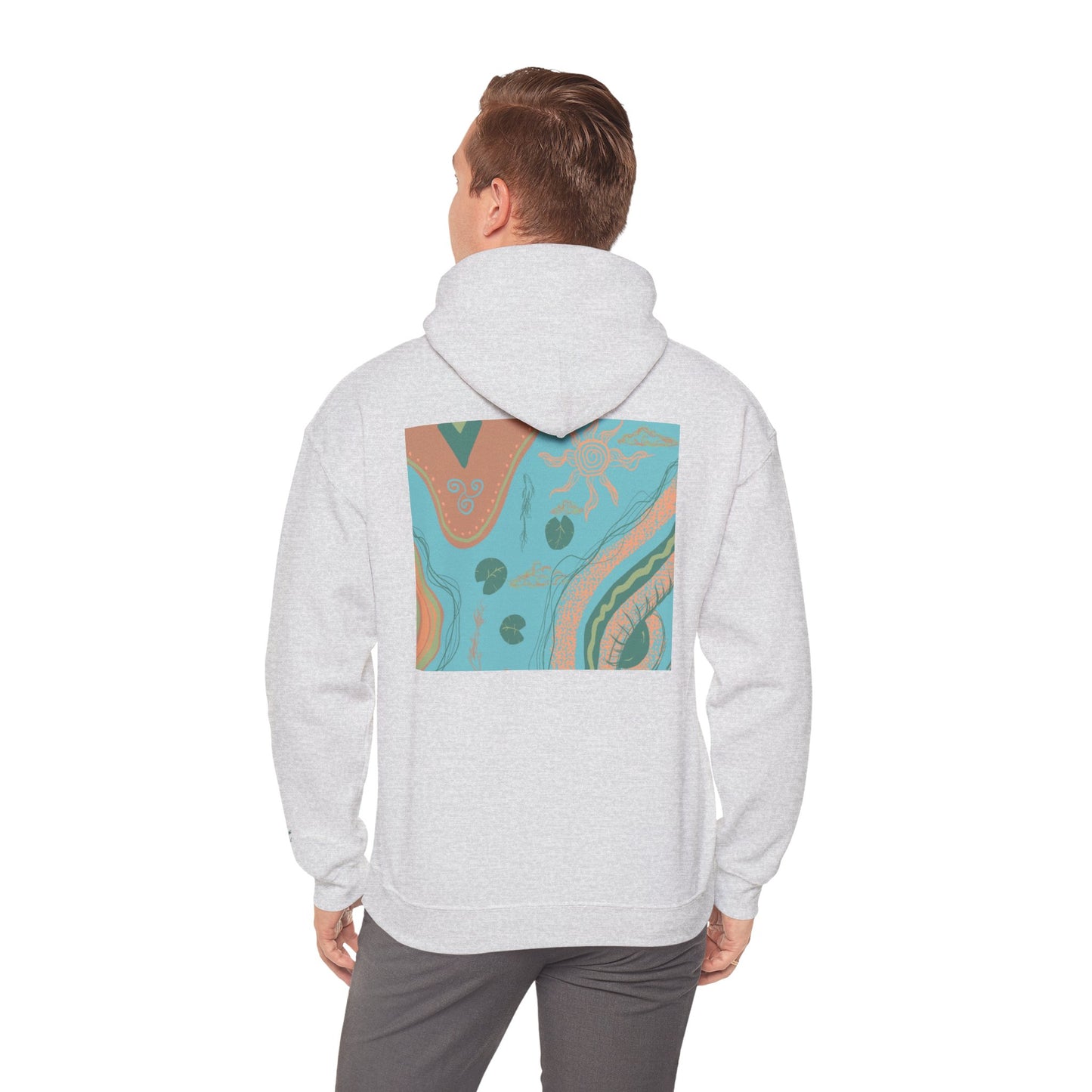 Chic Abstract Art Hoodie for Comfort & Style, Unisex Pullover, Cozy Sweatshirt, Trendy Gift for Art Lovers, Casual Outfit Must-Have