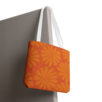 Vibrant Floral Tote Bag - Fun, Stylish, Versatile for Everyday Use, Beach, Shopping, Gifts, Travel
