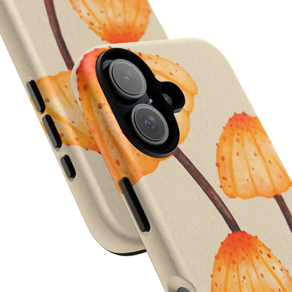 Mushroom Phone Case, Tough Cases for Nature Lovers, Unique Phone Covers, Gifts for Eco Enthusiasts, Fun Protective Cases