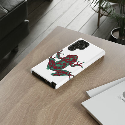 Frog Phone Case, Tough Cases, Eco-Friendly Phone Accessories, Unique Gifts for Nature Lovers, Cute Frog Design
