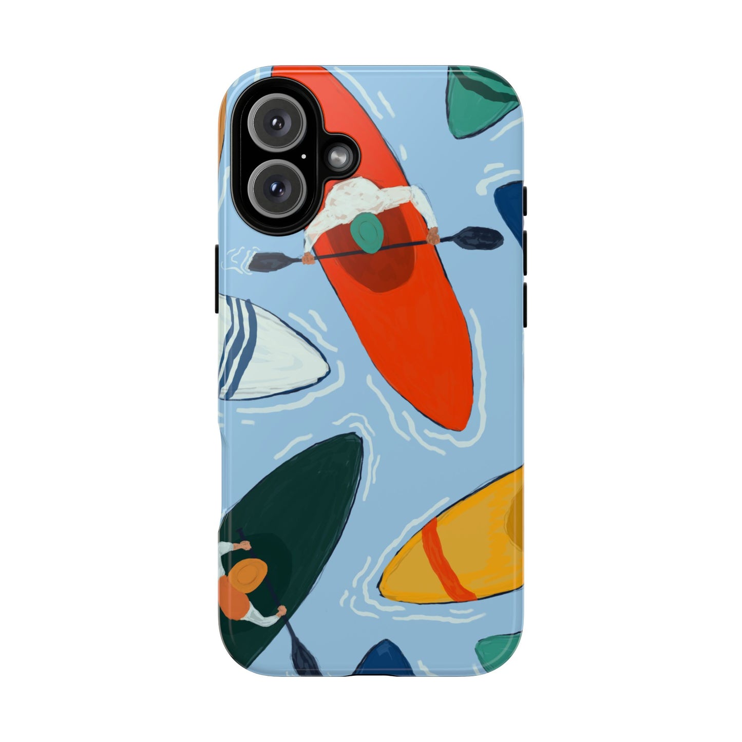 Kayak Phone Case - Tough Cases for Outdoor Enthusiasts, Birthday Gifts, Adventure Gear, Kayaking Accessories, Nature Lover Decor, Artsy Phone Cases
