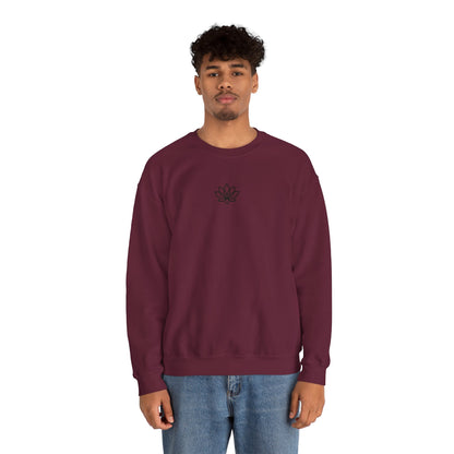 Sunset Wave Unisex Heavy Blend™ Crewneck Sweatshirt | Cozy, Relaxed, Casual Wear, Gift for Her, Gift for Him, Yoga, Meditation