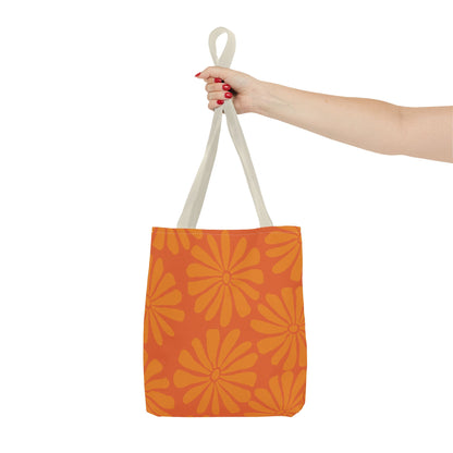 Vibrant Floral Tote Bag - Fun, Stylish, Versatile for Everyday Use, Beach, Shopping, Gifts, Travel