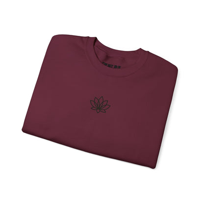 Sunset Wave Unisex Heavy Blend™ Crewneck Sweatshirt | Cozy, Relaxed, Casual Wear, Gift for Her, Gift for Him, Yoga, Meditation