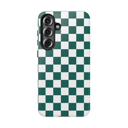Stylish Checkered Phone Case, Protective Cover, Unique Gift, Trendy Accessory, Customizable Design, Ideal for All Ages