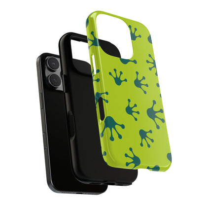 Frog Pattern Phone Case, Fun and Colorful Phone Cover, Durable Phone Protection, Gifts for Nature Lovers, Unique Accessory