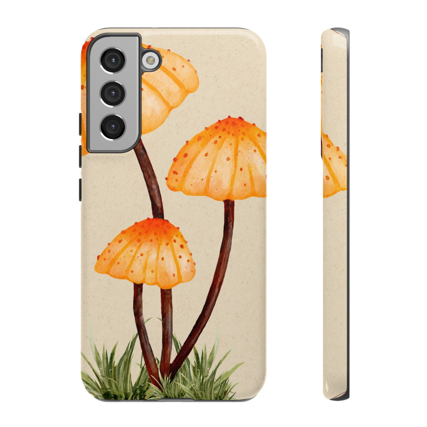 Mushroom Phone Case, Tough Cases for Nature Lovers, Unique Phone Covers, Gifts for Eco Enthusiasts, Fun Protective Cases