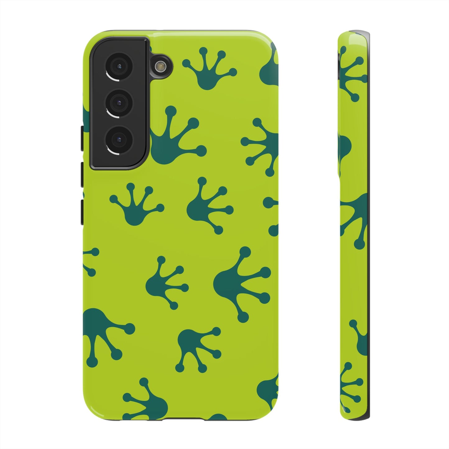 Frog Pattern Phone Case, Fun and Colorful Phone Cover, Durable Phone Protection, Gifts for Nature Lovers, Unique Accessory