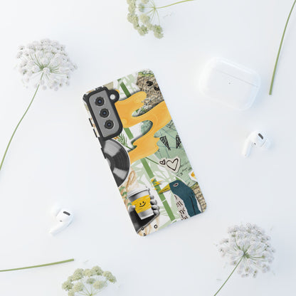 Artistic Phone Case, Unique Cell Phone Cover, Trendy Gifts for Music Lovers, Eco-Friendly Phone Accessory, Stylish Tech Gifts, Cool Cases, Unique Phone Cases