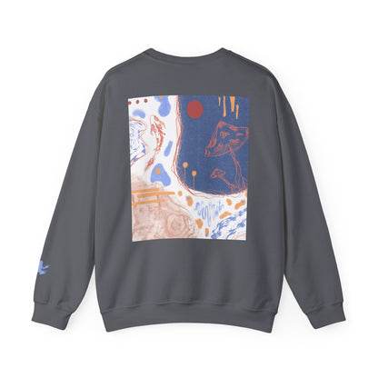 Artistic Unisex Crewneck Sweatshirt - Cozy Comfort, Colorful Designs, Gifts for Art Lovers, Relaxing Vibes, Everyday Wear, Unique Style