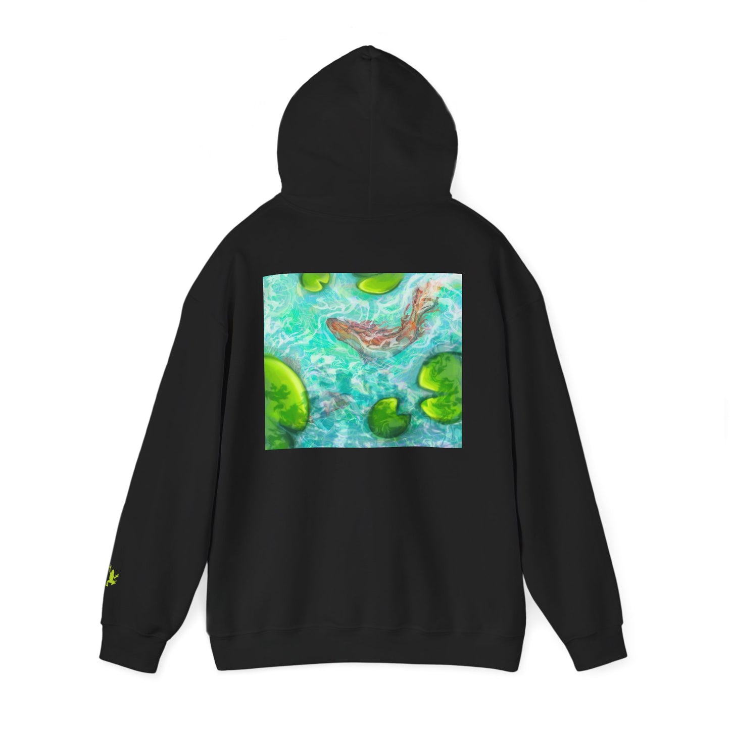 Nature-Inspired Unisex Hooded Sweatshirt, Comfortable Pullover, Casual Clothing, Eco-Friendly Gift, Chill Vibe Hoodie, Relaxing Outfit
