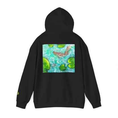 Nature-Inspired Unisex Hooded Sweatshirt, Comfortable Pullover, Casual Clothing, Eco-Friendly Gift, Chill Vibe Hoodie, Relaxing Outfit