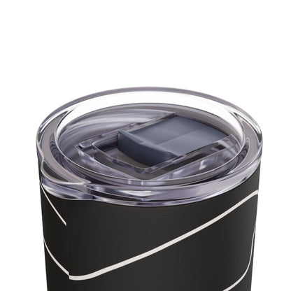 Stylish Matte Tumbler with Abstract Design, Perfect for Gifts, Travel, Coffee Lovers, Home Decor, and Reusable Drinkware