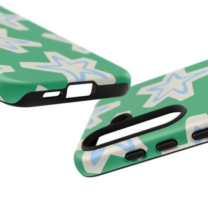 Retro Star Pattern Phone Case | Tough Cases, Colorful Cover for Phones, Phone Accessories, Gift for Her, Trendy Cases