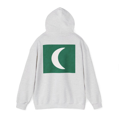 Zen Frog Hooded Sweatshirt - Cozy Unisex Hoodie, Casual Wear, Spring Fashion, Unique Gifts, Streetwear Style, Simple Moon Design, Gift for Him, Gift for Her