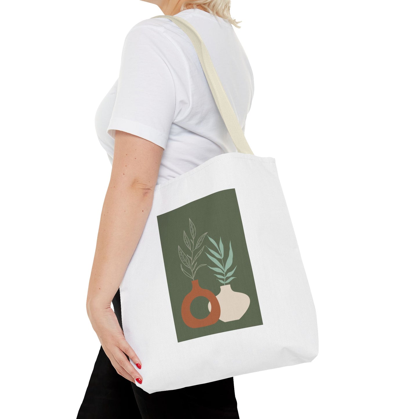 Stylish AOP Tote Bag, Eco-Friendly Shopping Bag, Reusable Carryall, Art Print Handbag, Gift for Her