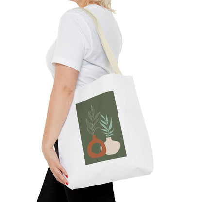 Stylish AOP Tote Bag, Eco-Friendly Shopping Bag, Reusable Carryall, Art Print Handbag, Gift for Her