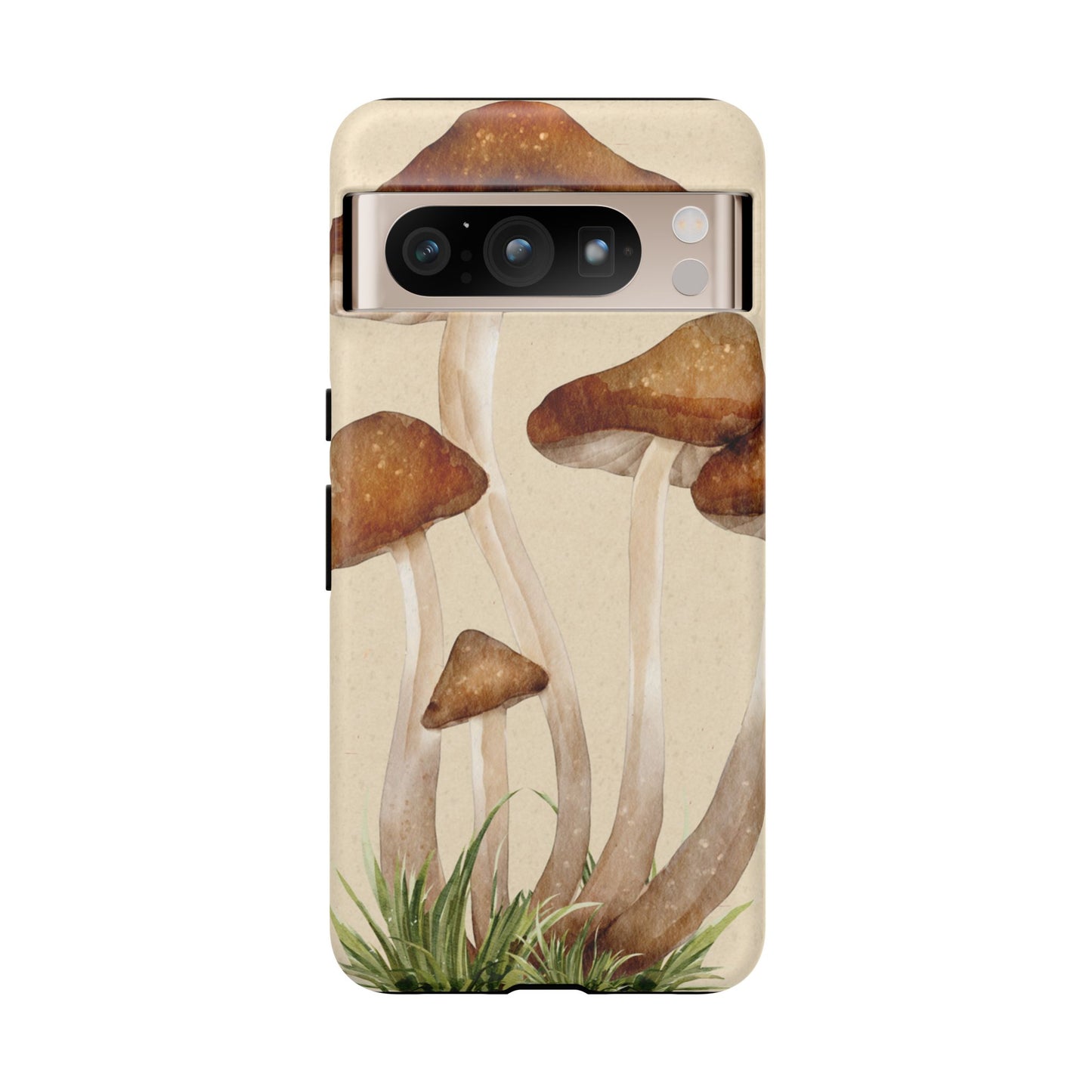 Mushroom Phone Case - Nature Lover, Eco-Friendly Gift, Cute Cell Phone Cover, Aesthetic Tech Accessory, Unique Fall Decor, Artsy Phone Cases, Cute, Gift for Her, Nature-inspired Designs, Durable Cases