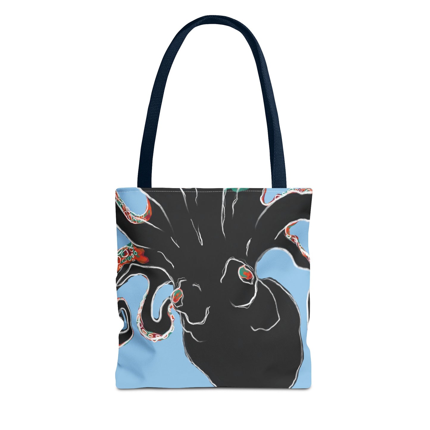 Octopus Tote Bag, Ocean Lover Gift, Reusable Shopping Bag, Beach Accessory, Eco-Friendly Bag, Grocery Tote