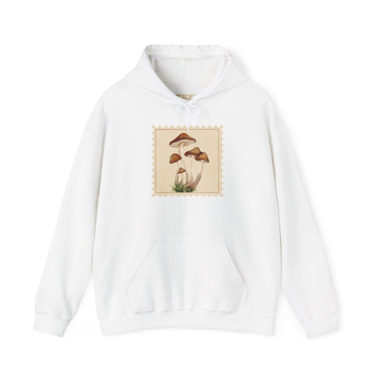 Mushroom Art Hoodie, Cozy Sweatshirt, Nature Lover Gift, Unisex Pullover, Boho Style Apparel, Fall Fashion, Eco-Friendly Wear, Artsy Sweatshirts, Aesthetic Hoodies, Graphic, Nature-inspired