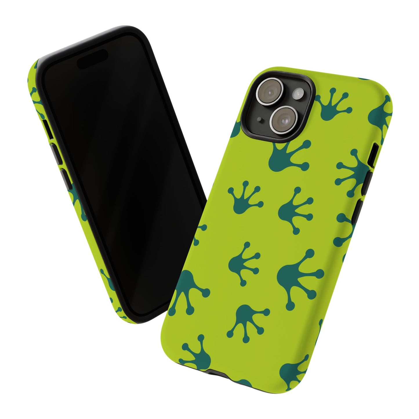 Frog Pattern Phone Case, Fun and Colorful Phone Cover, Durable Phone Protection, Gifts for Nature Lovers, Unique Accessory