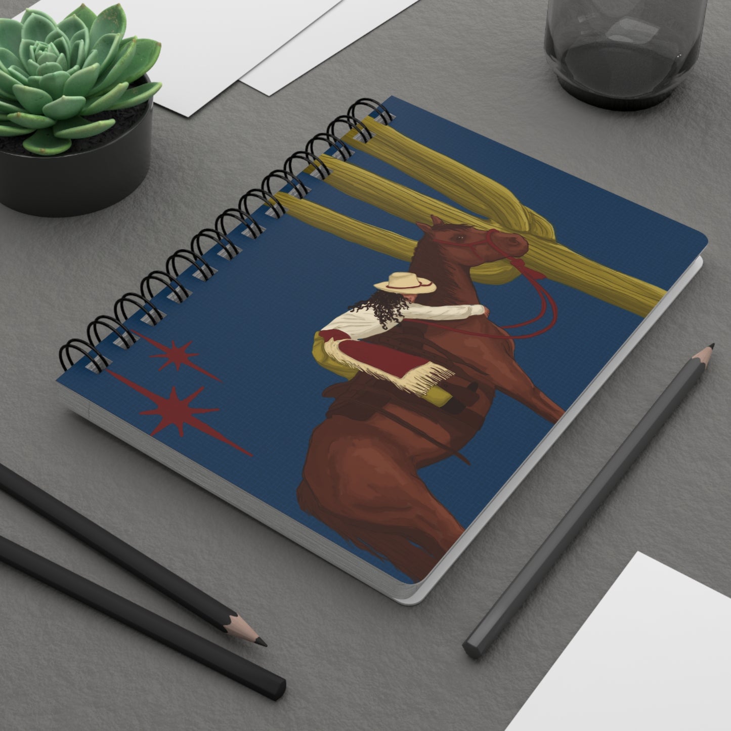 Desert Solitude Spiral Notebook