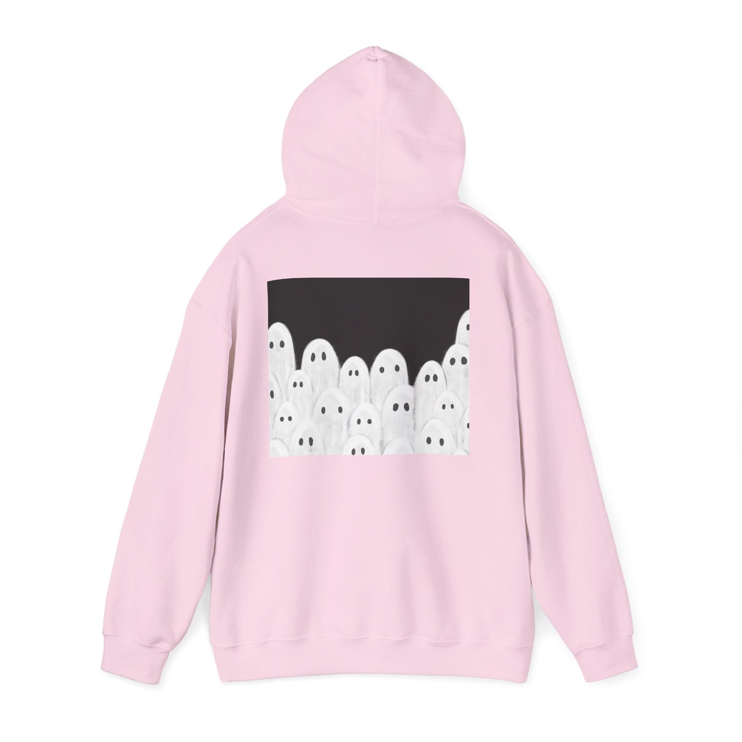 Painted Ghosts Pullover | Halloween Ghost Hoodie, Unisex Boo Sweatshirt, Spooky Gift for Fall, Cozy Halloween Apparel, Ghost Lover Hoodie, Perfect for Spooky Season