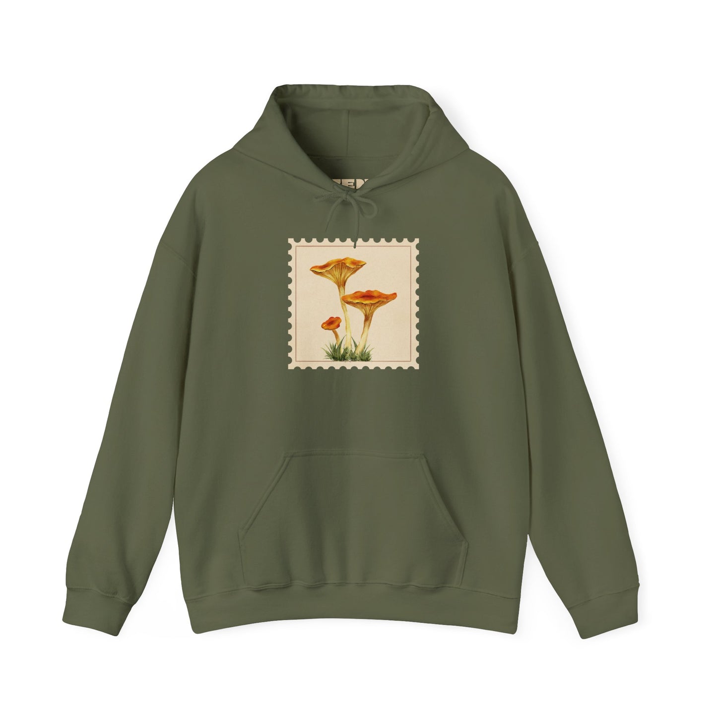 Botanical Print Hoodie, Cozy Sweatshirt, Nature Lover Gift, Comfortable Casual Wear, Fall Fashion, Unisex Hoodie, Comfy Mushroom Hoodie, Nature Vibes, Perfect for Fall