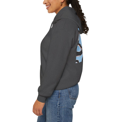 Zen Frog Octopus Unisex Heavy Blend Hooded Sweatshirt, Cozy Graphic Hoodie, Gift for Ocean Lovers, Unique Casual Wear, Relaxed Style