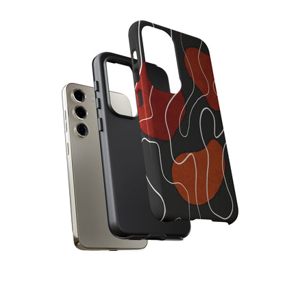 Stylish Phone Case with Abstract Design, Tough Cases for Modern Life, Trendy Phone Accessory, Unique Gift Idea, Holiday Present