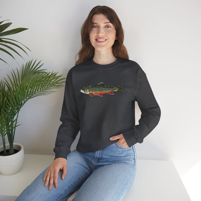 Fishing Vibes Crewneck Sweatshirt | Perfect for Outdoor Lovers, Fishing Gifts, Casual Wear, Eco-Friendly Apparel