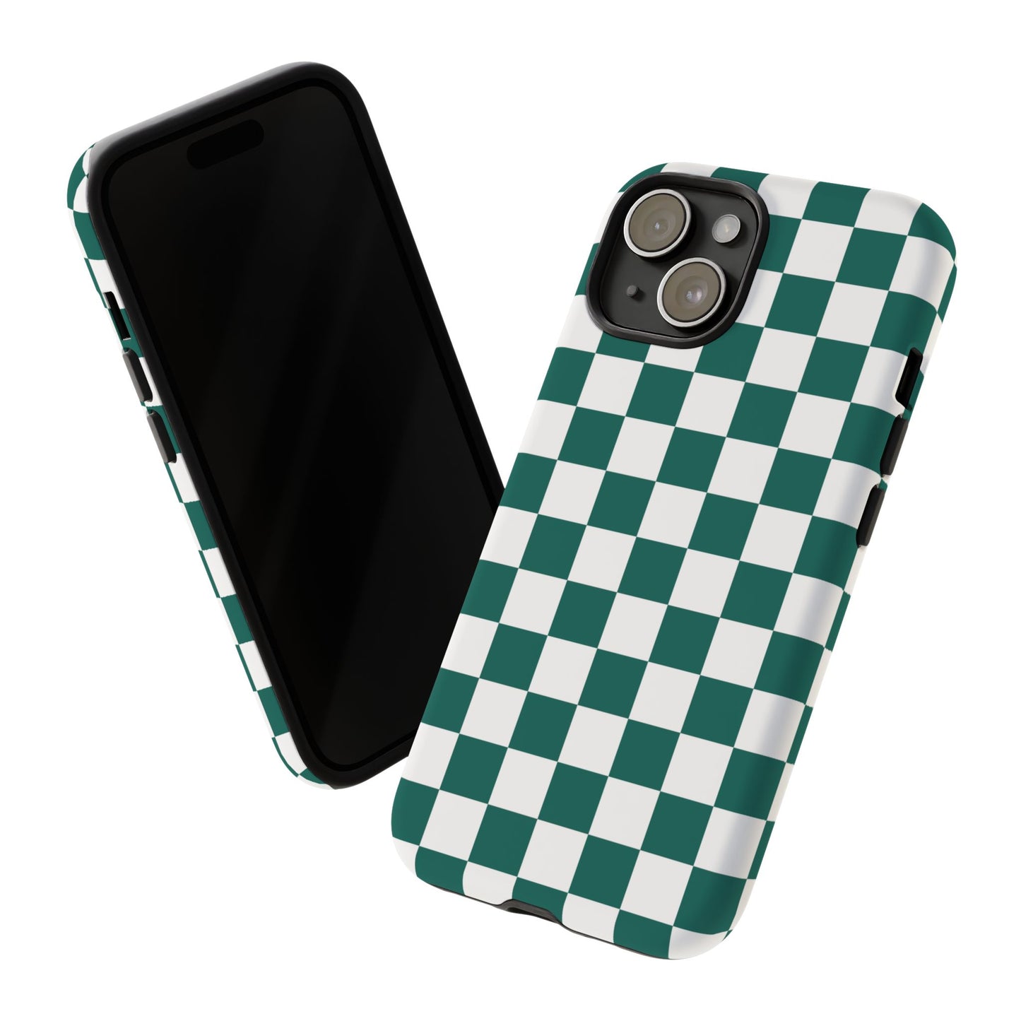 Stylish Checkered Phone Case, Protective Cover, Unique Gift, Trendy Accessory, Customizable Design, Ideal for All Ages