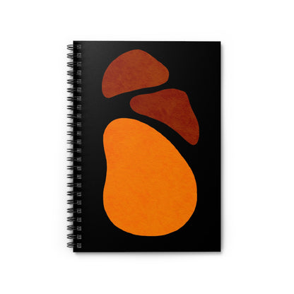 Stylish Ruled Spiral Notebook - Artistic Design, Unique Gifts, Journaling, Writing, Back to School, Gift for Her