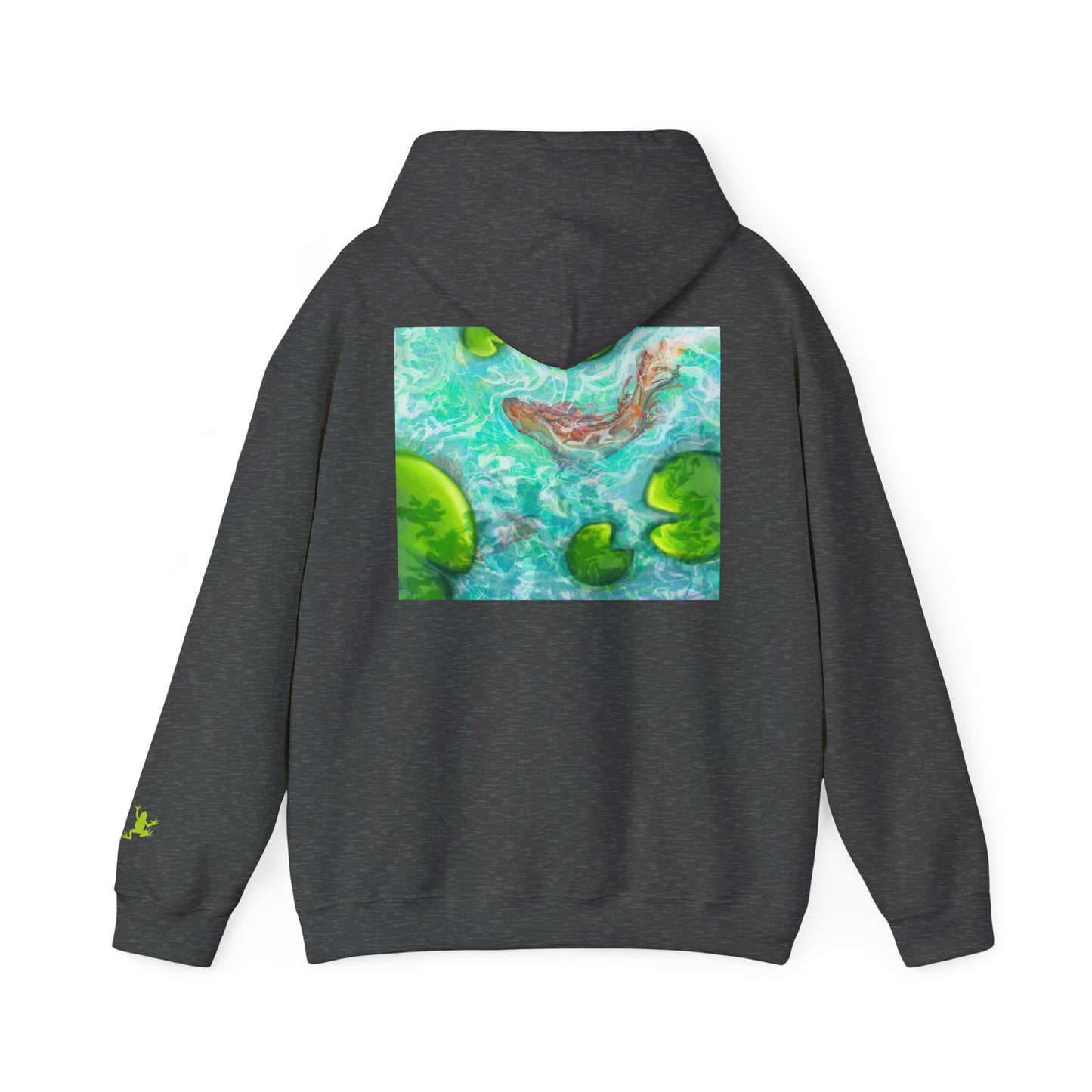 Nature-Inspired Unisex Hooded Sweatshirt, Comfortable Pullover, Casual Clothing, Eco-Friendly Gift, Chill Vibe Hoodie, Relaxing Outfit