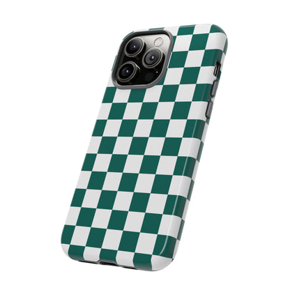 Stylish Checkered Phone Case, Protective Cover, Unique Gift, Trendy Accessory, Customizable Design, Ideal for All Ages