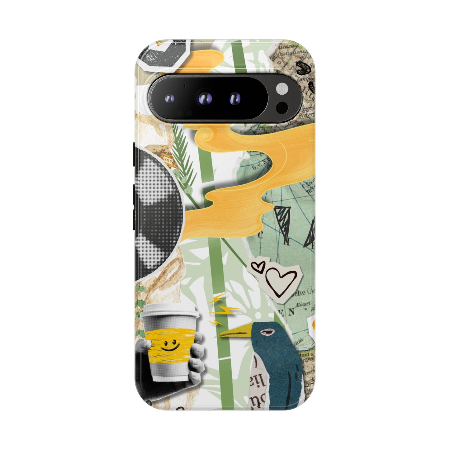 Artistic Phone Case, Unique Cell Phone Cover, Trendy Gifts for Music Lovers, Eco-Friendly Phone Accessory, Stylish Tech Gifts, Cool Cases, Unique Phone Cases