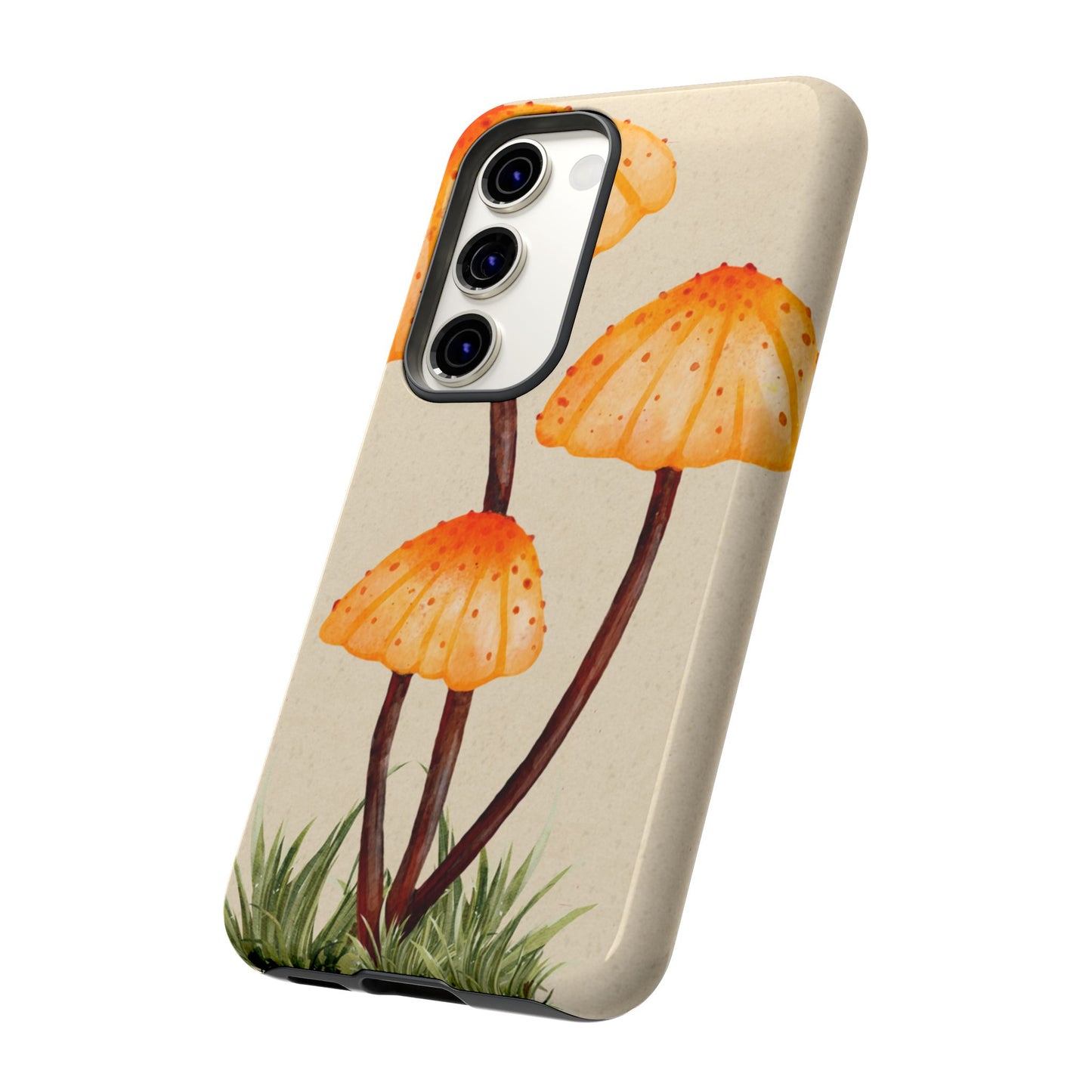 Mushroom Phone Case, Tough Cases for Nature Lovers, Unique Phone Covers, Gifts for Eco Enthusiasts, Fun Protective Cases