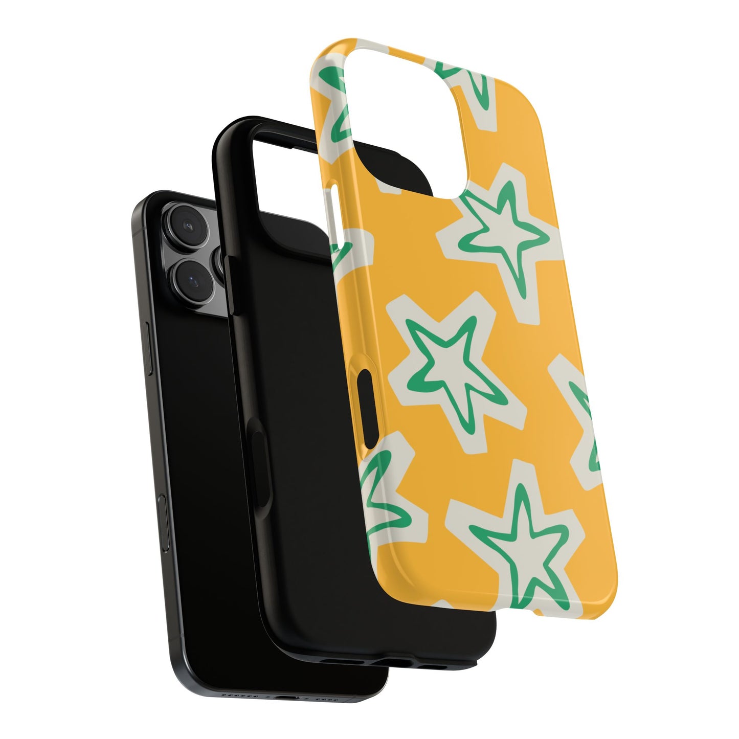 Retro Star Pattern Phone Case | Tough Cases, Colorful Cover for Phones, Phone Accessories, Gift for Her, Trendy Cases